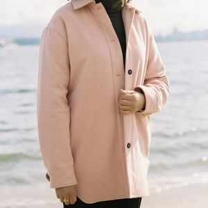 ANIÁN Cobalt Blue Painters Coat - EUC